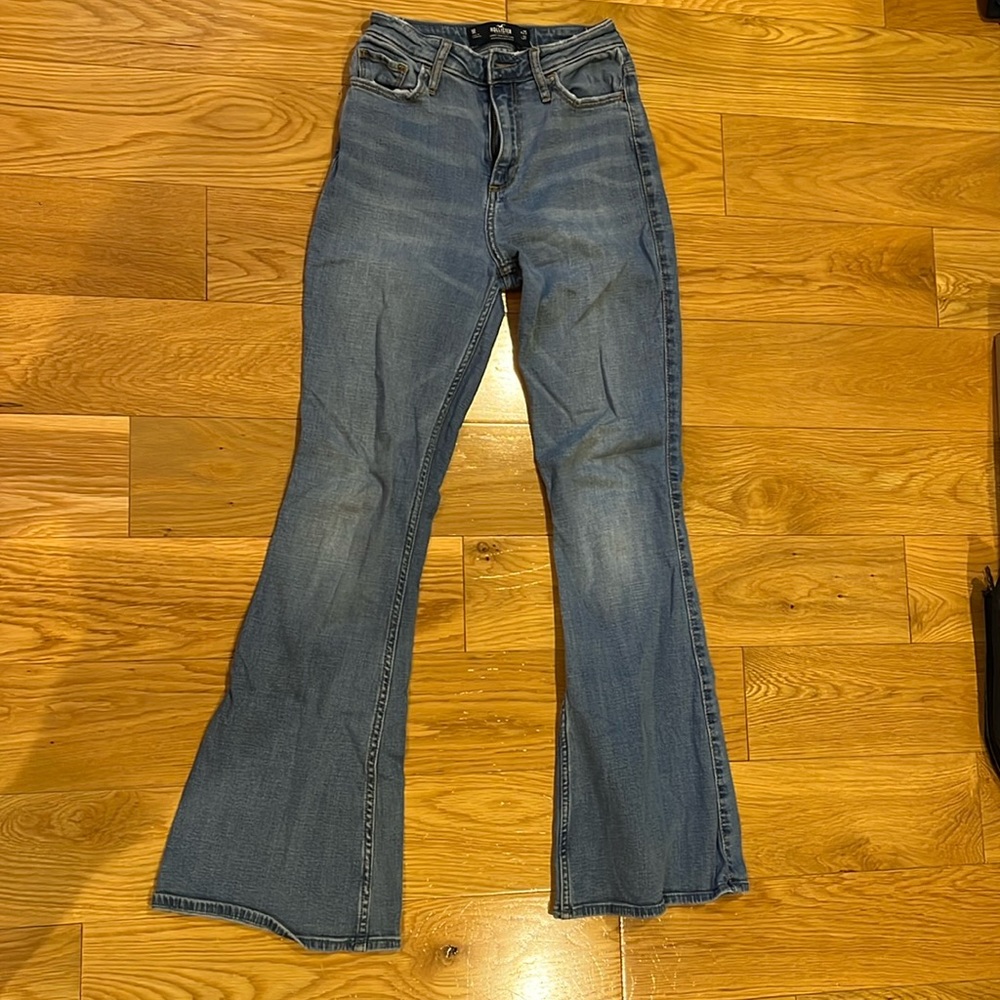 Light Blue Holister Flare Jeans